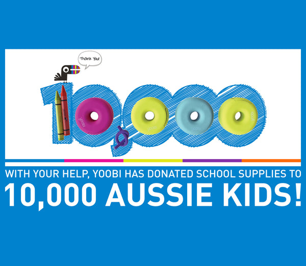 Yoobi Impacts the Lives of 10,000 Aussie Kids!