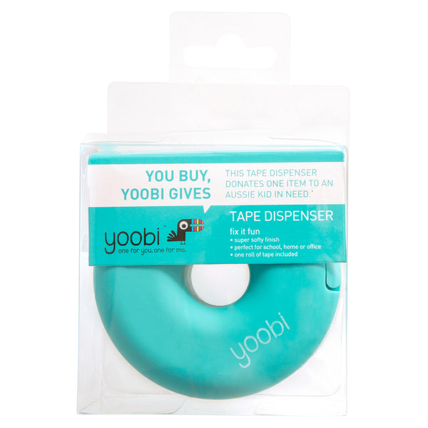 STICKY TAPE DISPENSER - AQUA