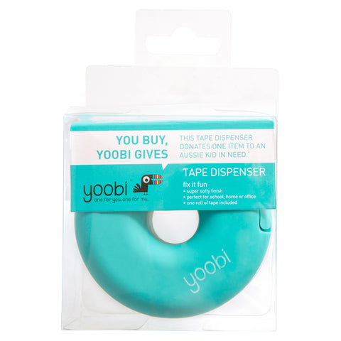 STICKY TAPE DISPENSER - AQUA