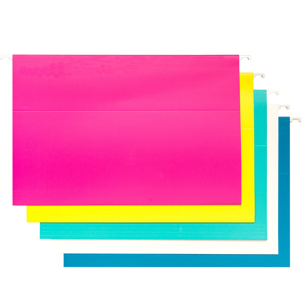 SUSPENSION FILES A4, 25PK - MULTI COLOUR