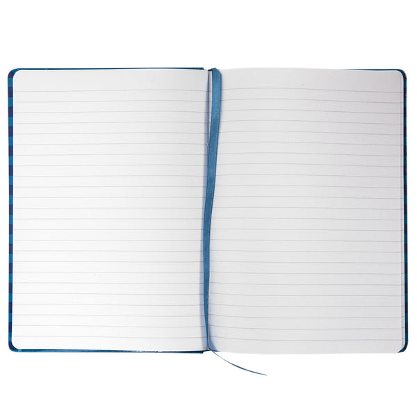 JOURNAL, 72 PAGES - BLUE STRIPE