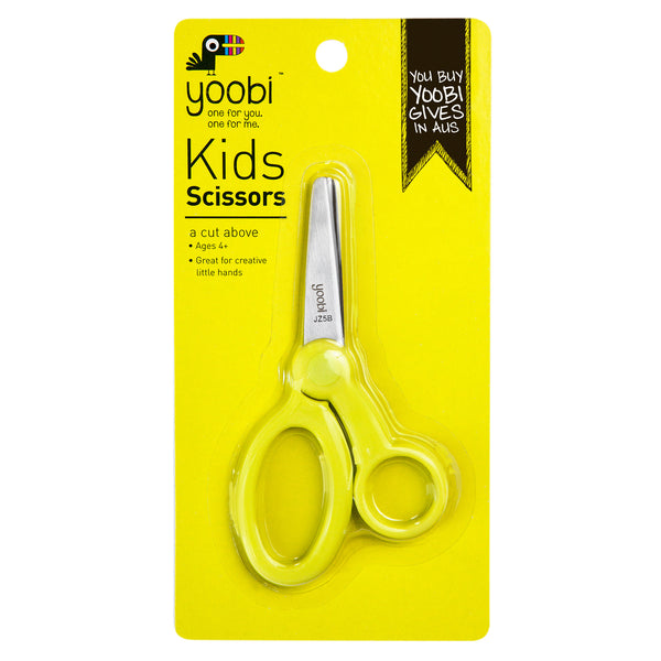 SCISSORS, KIDS BLUNT TIP - GREEN