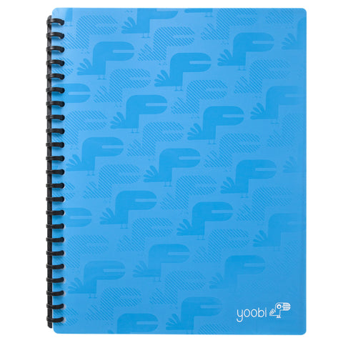 DISPLAY BOOK, 20 SHEETS - BLUE