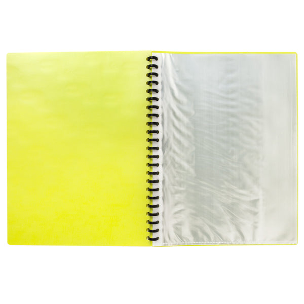 DISPLAY BOOK, 20 SHEETS - GREEN
