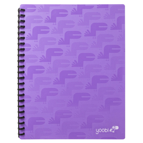 DISPLAY BOOK, 20 SHEETS - PURPLE