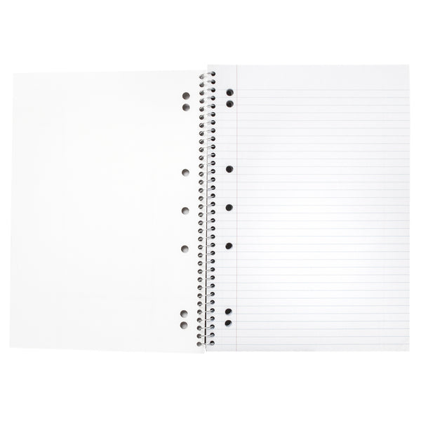SPIRAL NOTEBOOK, 8MM RULED - BLACK CAMO