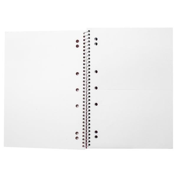 SPIRAL NOTEBOOK, 8MM RULED - PINK DOT