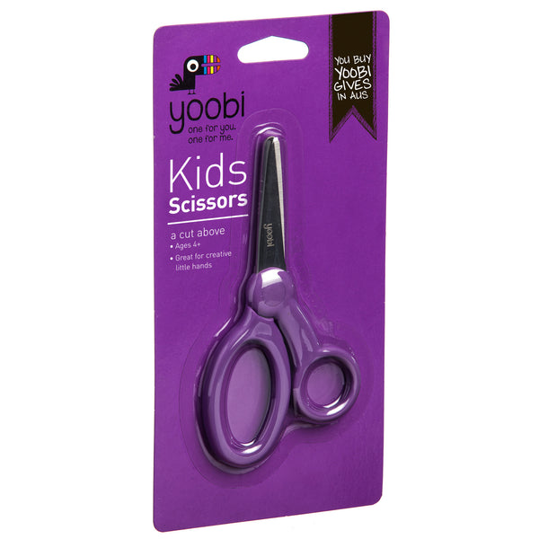SCISSORS, KIDS BLUNT TIP - PURPLE