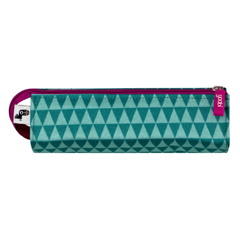 TRAY PENCIL CASE - AQUA PYRAMID